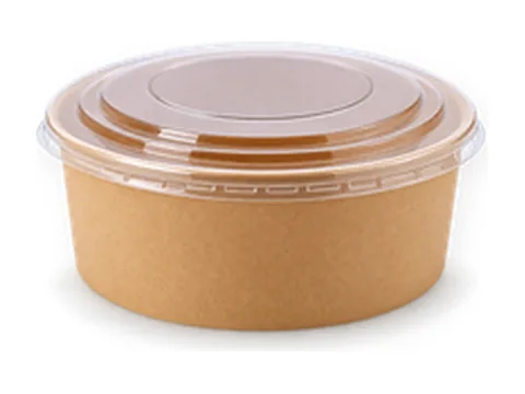Bowl Kraft con Tapa 500 CC