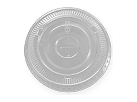 Tapa Plana C/Ranura 300/330 CC Transparente